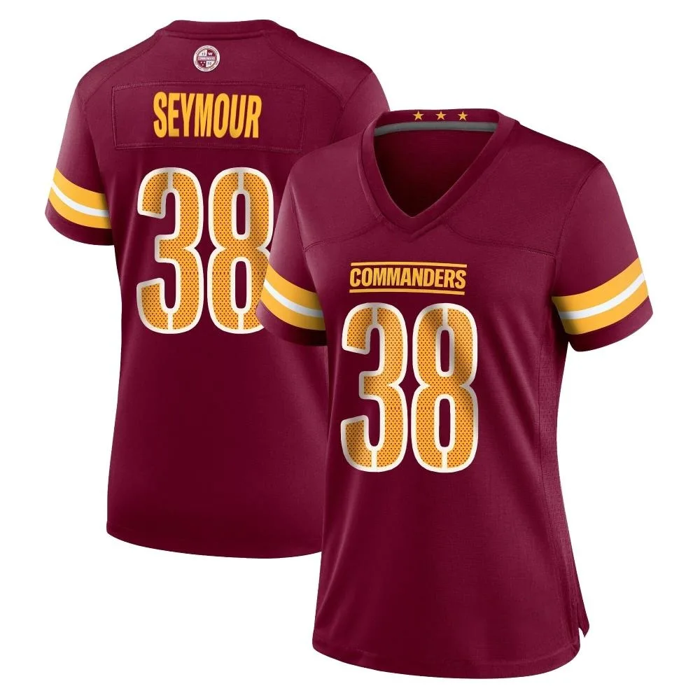 Women's Washington Commanders Kevon Seymour Nike Burgundy Game Jersey Women's Washington Commanders Kevon Seymour Nike Burgundy Game Jersey