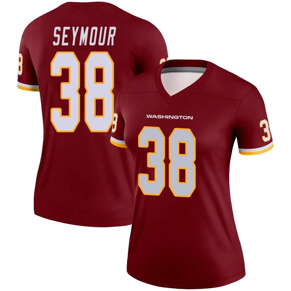 Women's Washington Commanders Kevon Seymour Nike Burgundy Legend Jersey Women's Washington Commanders Kevon Seymour Nike Burgundy Legend Jersey