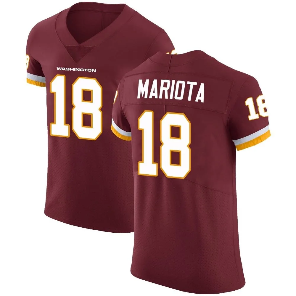 Men's Washington Commanders Marcus Mariota Nike Burgundy Team Color Vapor Untouchable Elite Jersey Men's Washington Commanders Marcus Mariota Nike Burgundy Team Color Vapor Untouchable Elite Jersey