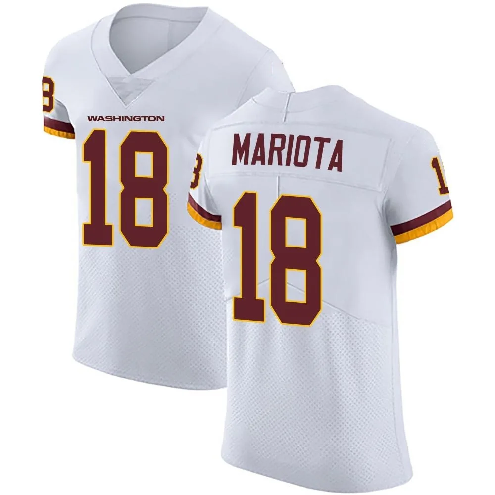 Men's Washington Commanders Marcus Mariota Nike Vapor Untouchable Elite White Jersey Men's Washington Commanders Marcus Mariota Nike Vapor Untouchable Elite White Jersey