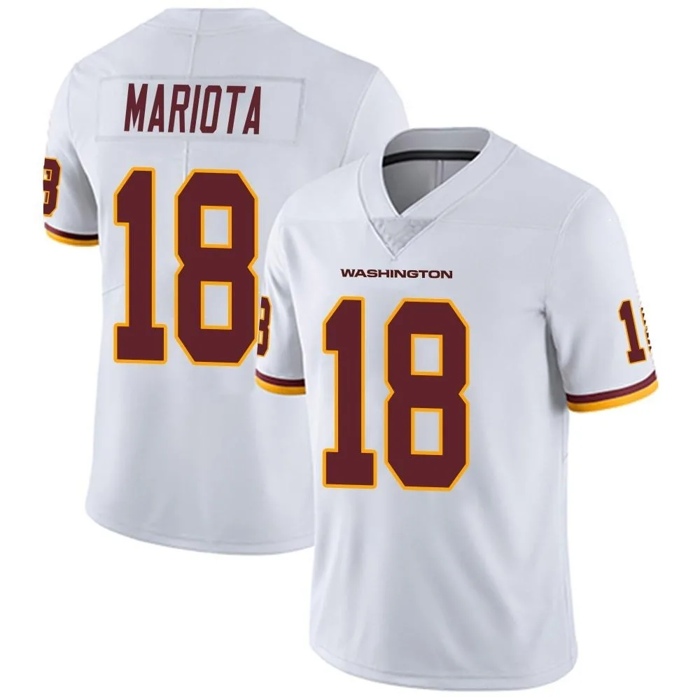 Men's Washington Commanders Marcus Mariota Nike Vapor Untouchable Limited White Jersey Men's Washington Commanders Marcus Mariota Nike Vapor Untouchable Limited White Jersey