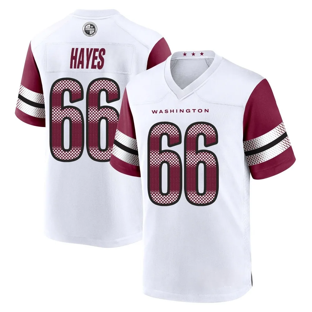 Men's Washington Commanders Marquis Hayes Nike Game White Jersey Men's Washington Commanders Marquis Hayes Nike Game White Jersey