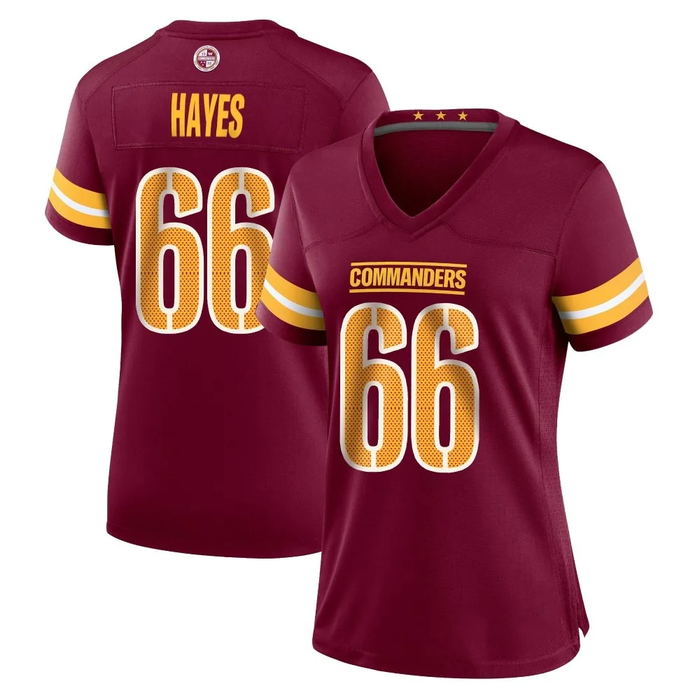 Women's Washington Commanders Marquis Hayes Nike Burgundy Game Jersey Women's Washington Commanders Marquis Hayes Nike Burgundy Game Jersey