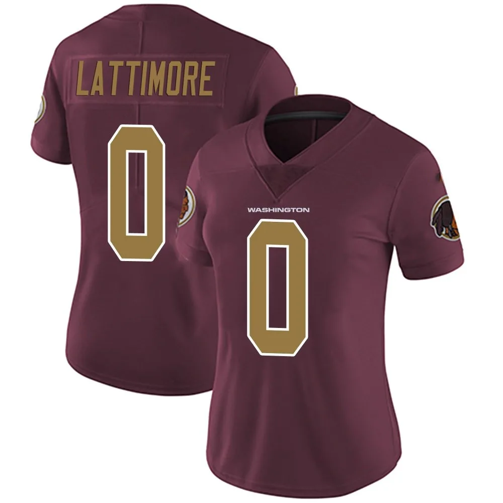 Women's Washington Commanders Marshon Lattimore Nike Burgundy Alternate Vapor Untouchable Limited Jersey Women's Washington Commanders Marshon Lattimore Nike Burgundy Alternate Vapor Untouchable Limited Jersey