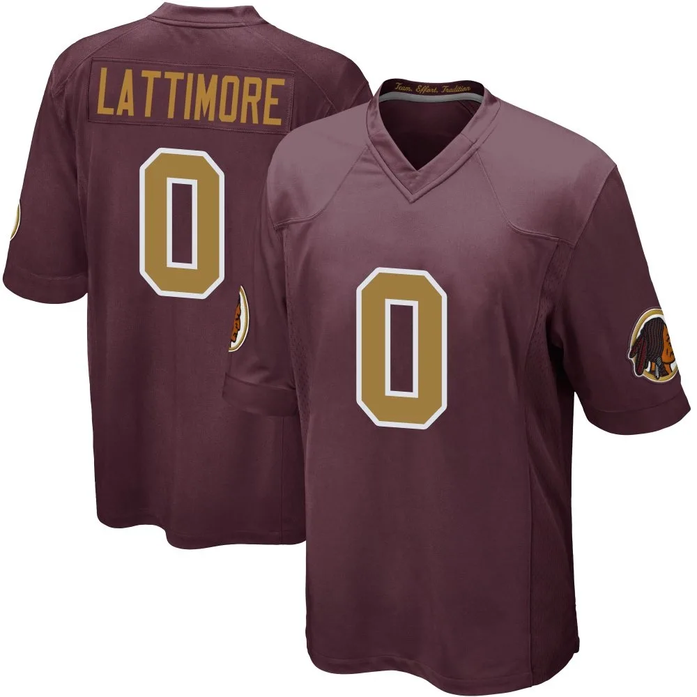 Youth Washington Commanders Marshon Lattimore Nike Burgundy Alternate Game Jersey Youth Washington Commanders Marshon Lattimore Nike Burgundy Alternate Game Jersey