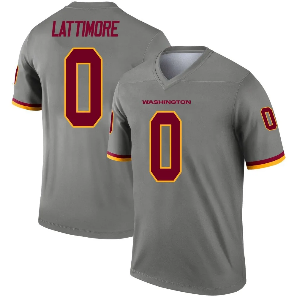 Youth Washington Commanders Marshon Lattimore Nike Inverted Legend Gray Jersey Youth Washington Commanders Marshon Lattimore Nike Inverted Legend Gray Jersey
