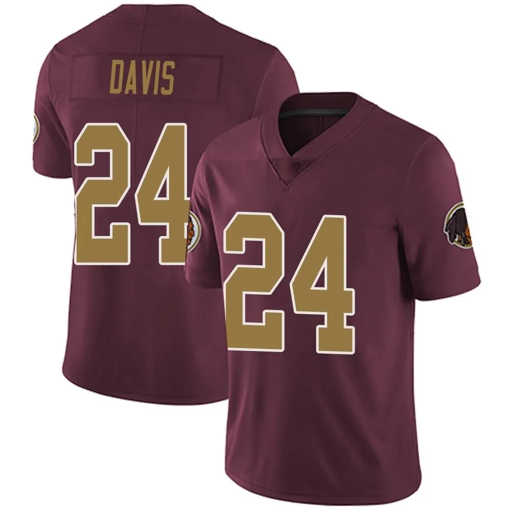 Men's Washington Commanders Michael Davis Nike Burgundy Alternate Vapor Untouchable Limited Jersey Men's Washington Commanders Michael Davis Nike Burgundy Alternate Vapor Untouchable Limited Jersey