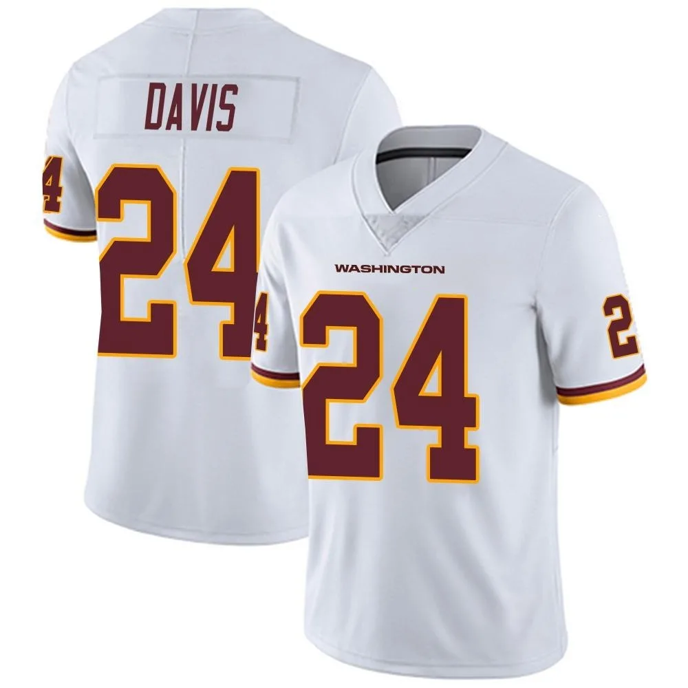Men's Washington Commanders Michael Davis Nike Vapor Untouchable Limited White Jersey Men's Washington Commanders Michael Davis Nike Vapor Untouchable Limited White Jersey