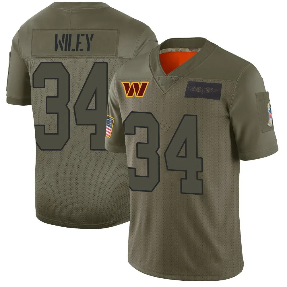 Men's Washington Commanders Michael Wiley Nike 2019 Salute to Service Limited Camo Jersey Men's Washington Commanders Michael Wiley Nike 2019 Salute to Service Limited Camo Jersey