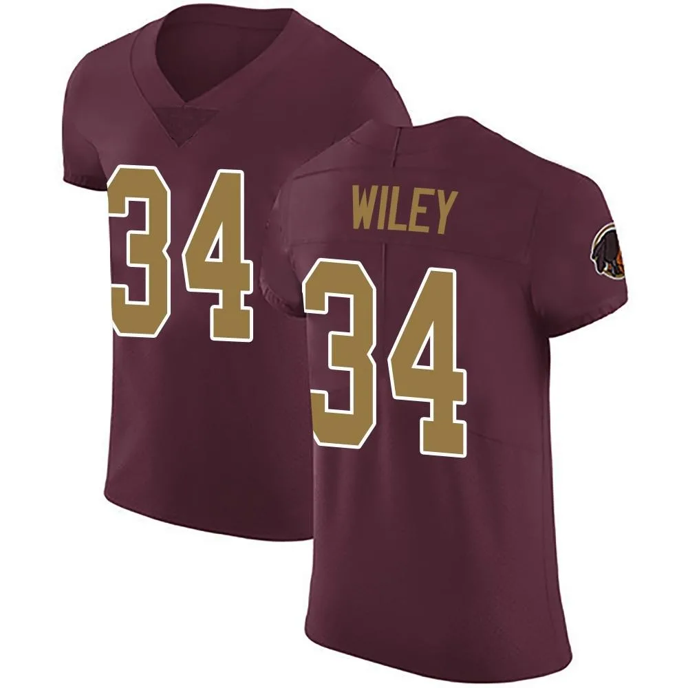 Men's Washington Commanders Michael Wiley Nike Burgundy Alternate Vapor Untouchable Elite Jersey Men's Washington Commanders Michael Wiley Nike Burgundy Alternate Vapor Untouchable Elite Jersey
