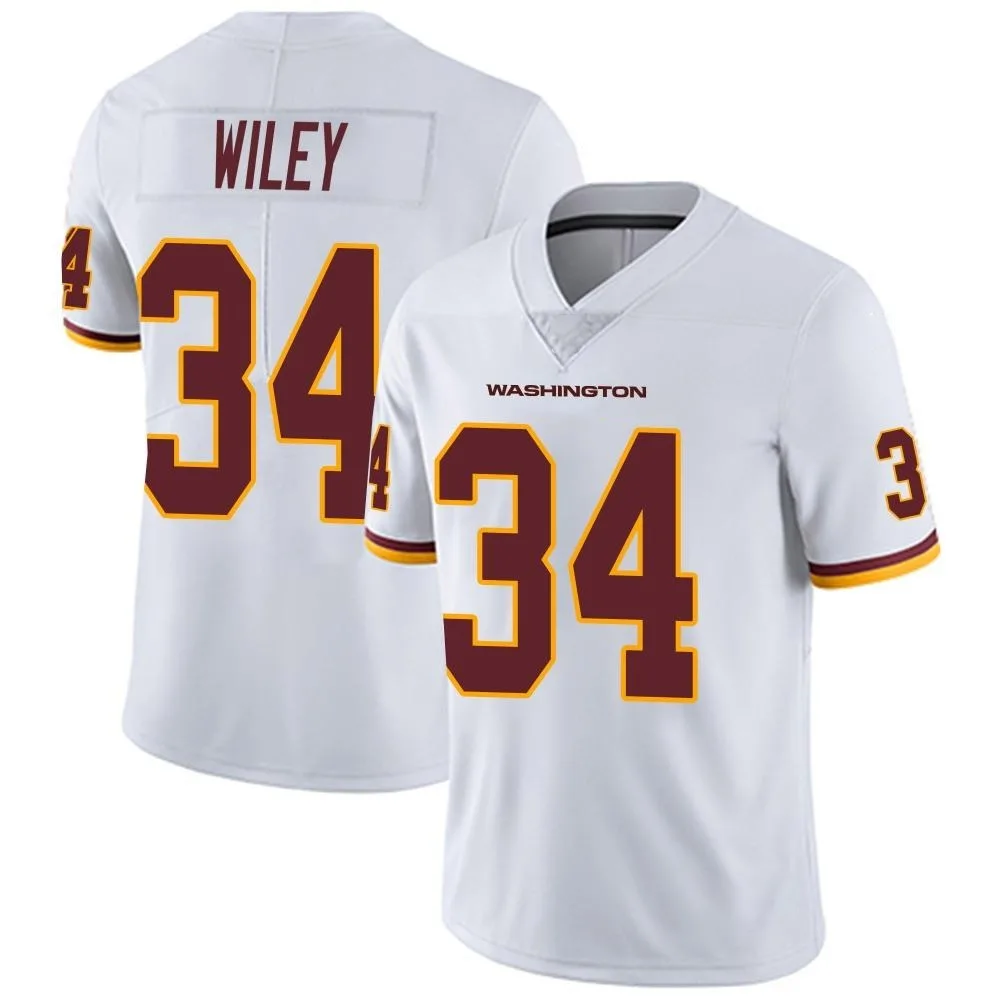Men's Washington Commanders Michael Wiley Nike Vapor Untouchable Limited White Jersey Men's Washington Commanders Michael Wiley Nike Vapor Untouchable Limited White Jersey