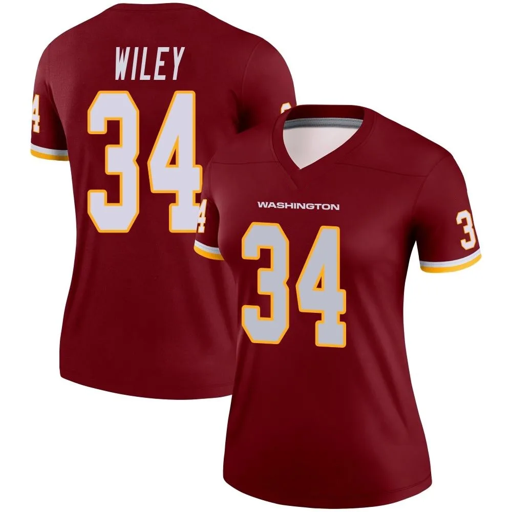 Women's Washington Commanders Michael Wiley Nike Burgundy Legend Jersey Women's Washington Commanders Michael Wiley Nike Burgundy Legend Jersey