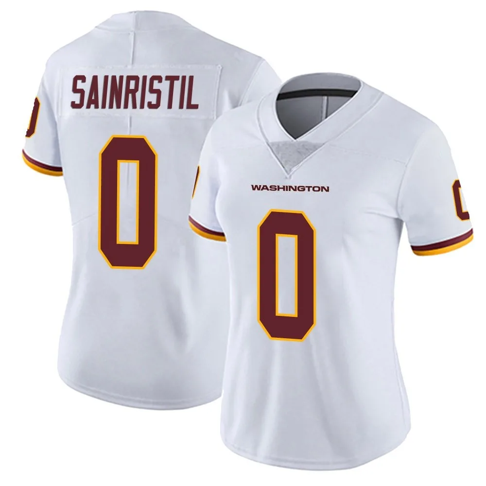 Women's Washington Commanders Mike Sainristil Nike Vapor Untouchable Limited White Jersey Women's Washington Commanders Mike Sainristil Nike Vapor Untouchable Limited White Jersey
