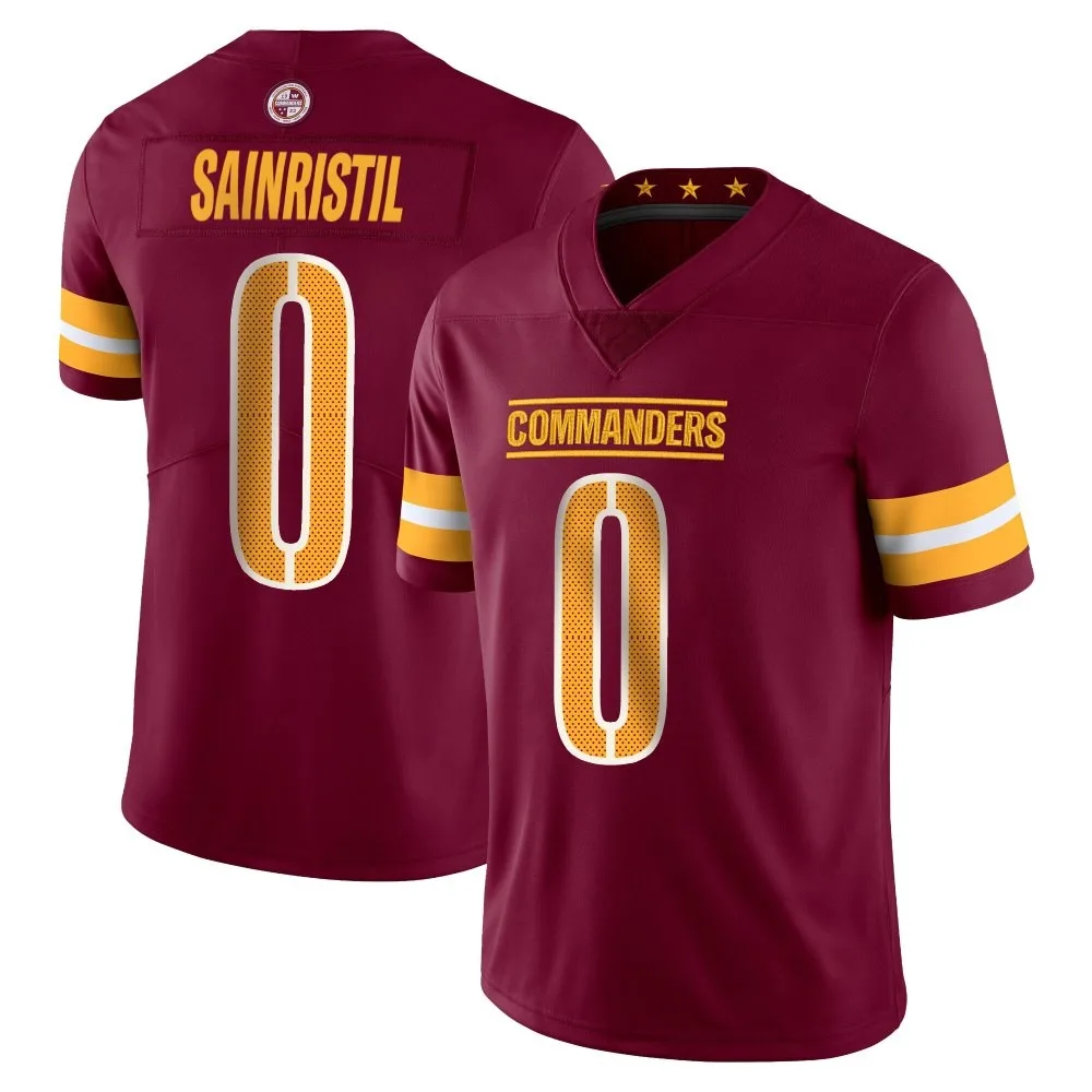 Youth Washington Commanders Mike Sainristil Nike Vapor Burgundy Limited Jersey Youth Washington Commanders Mike Sainristil Nike Vapor Burgundy Limited Jersey