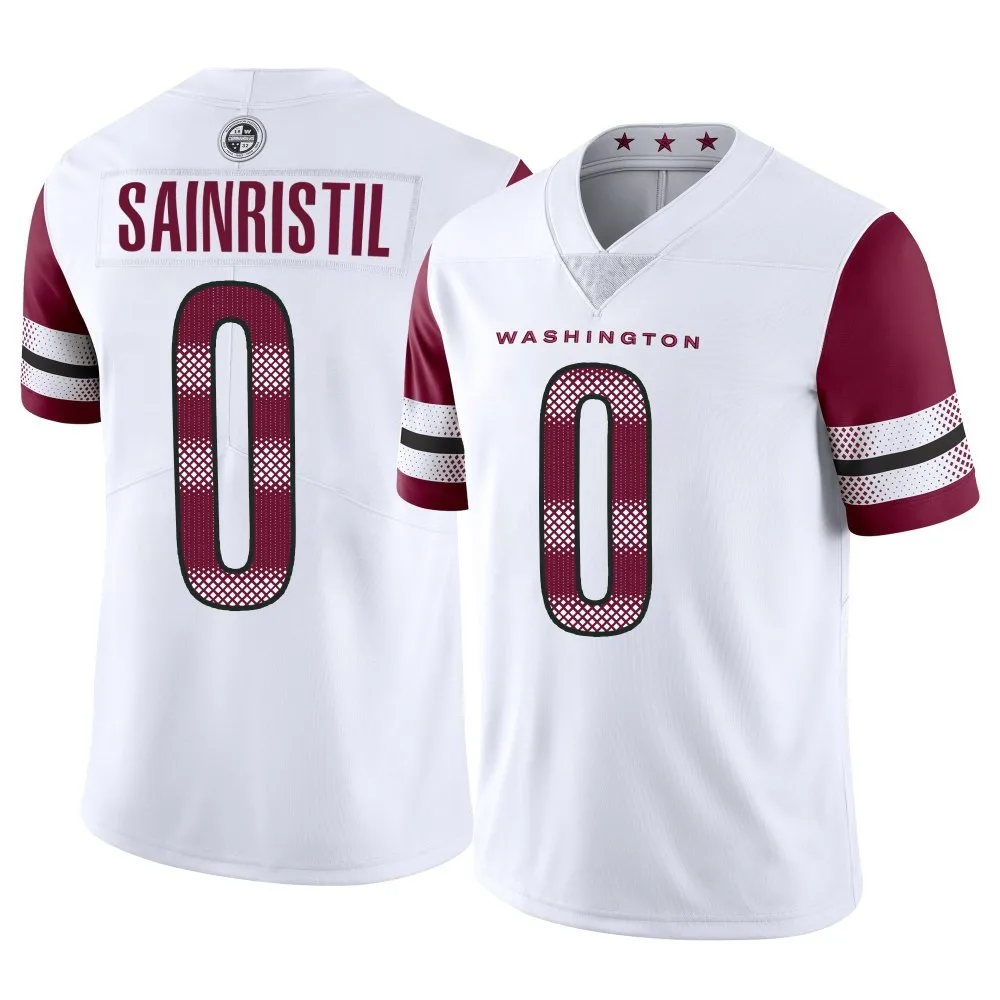 Youth Washington Commanders Mike Sainristil Nike Vapor Limited White Jersey Youth Washington Commanders Mike Sainristil Nike Vapor Limited White Jersey