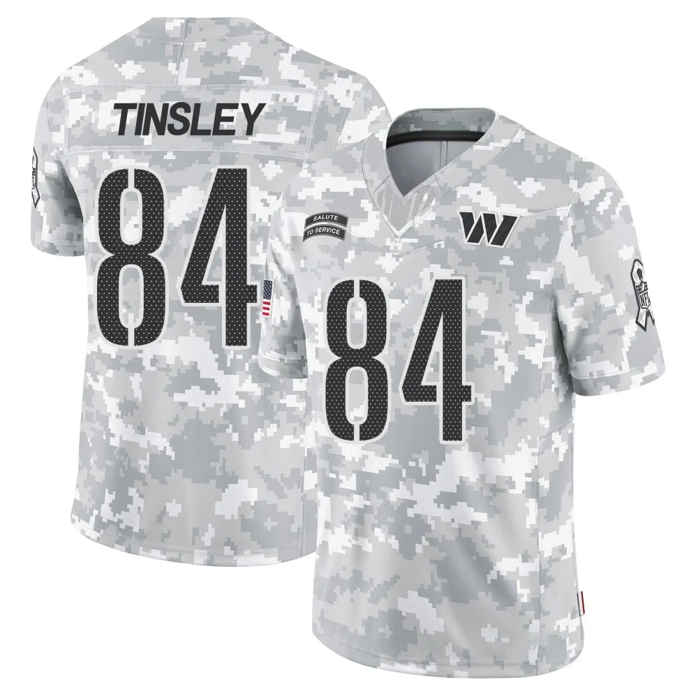 Youth Washington Commanders Mitchell Tinsley Nike 2024 Salute to Service Limited Arctic Camo Jersey Youth Washington Commanders Mitchell Tinsley Nike 2024 Salute to Service Limited Arctic Camo Jersey