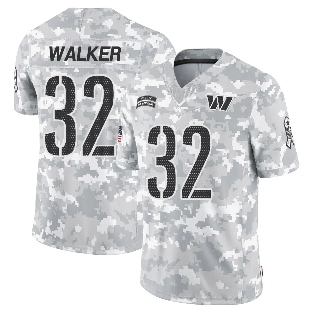 Men's Washington Commanders Mykal Walker Nike 2024 Salute to Service Limited Arctic Camo Jersey Men's Washington Commanders Mykal Walker Nike 2024 Salute to Service Limited Arctic Camo Jersey