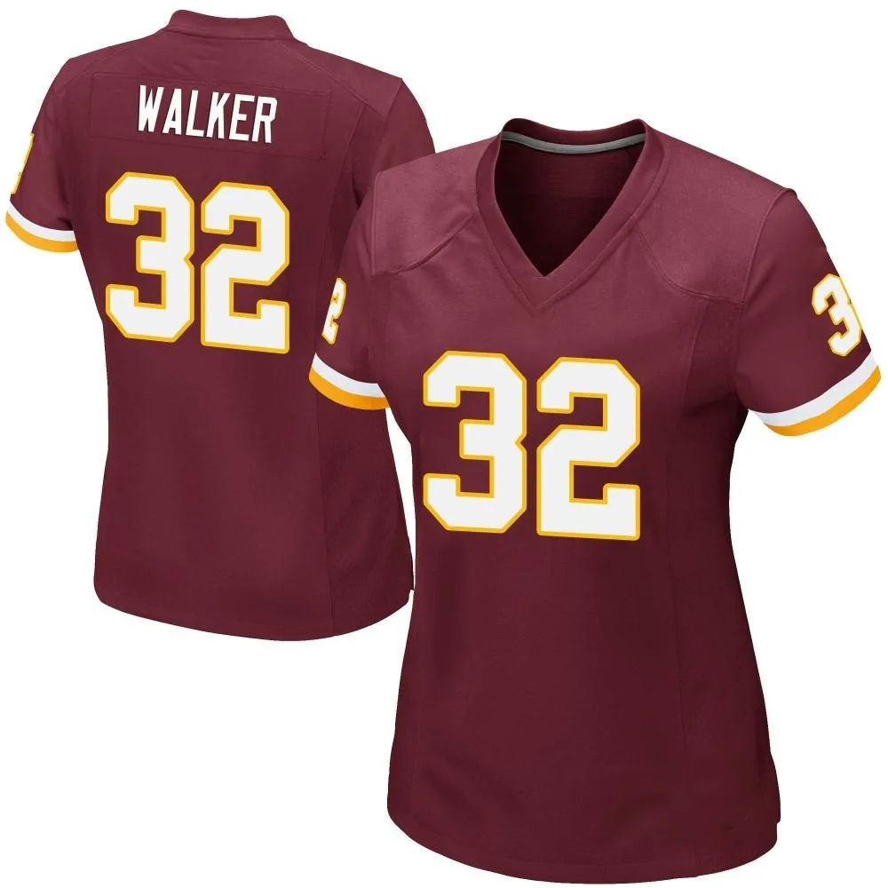 Women's Washington Commanders Mykal Walker Nike Burgundy Team Color Game Jersey Women's Washington Commanders Mykal Walker Nike Burgundy Team Color Game Jersey