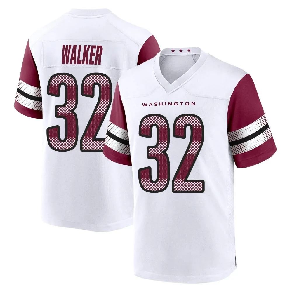 Youth Washington Commanders Mykal Walker Nike Game White Jersey Youth Washington Commanders Mykal Walker Nike Game White Jersey