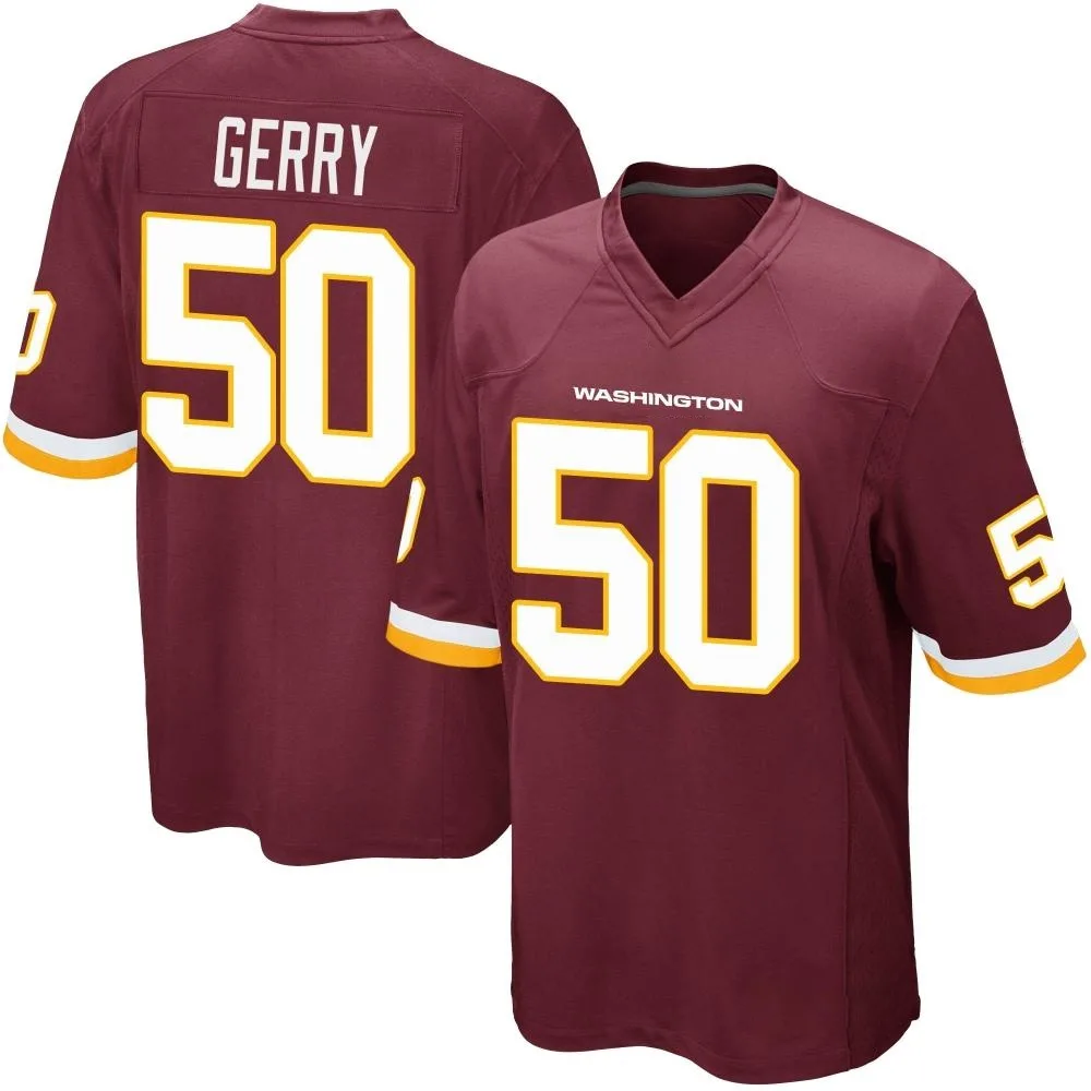 Men's Washington Commanders Nate Gerry Nike Burgundy Team Color Game Jersey Men's Washington Commanders Nate Gerry Nike Burgundy Team Color Game Jersey