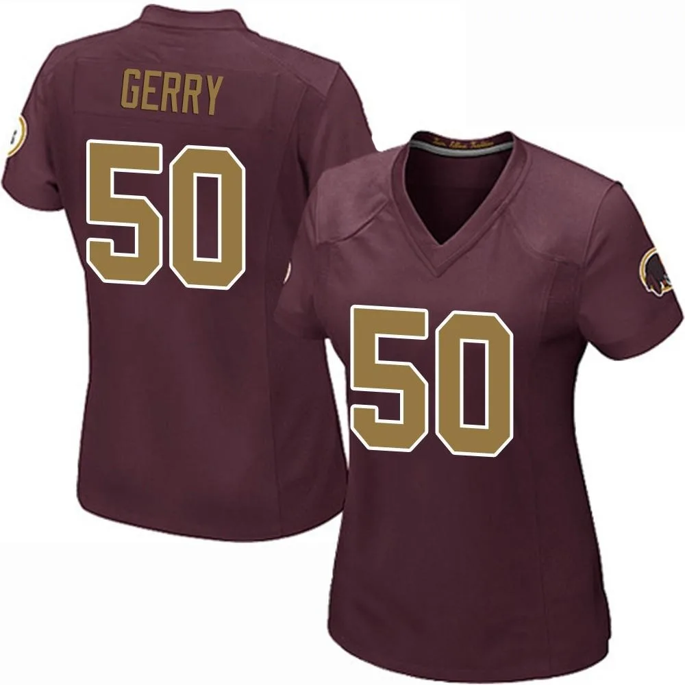 Women's Washington Commanders Nate Gerry Nike Burgundy Alternate Game Jersey Women's Washington Commanders Nate Gerry Nike Burgundy Alternate Game Jersey