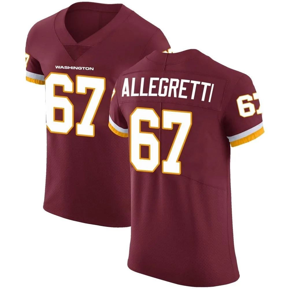 Men's Washington Commanders Nick Allegretti Nike Burgundy Team Color Vapor Untouchable Elite Jersey Men's Washington Commanders Nick Allegretti Nike Burgundy Team Color Vapor Untouchable Elite Jersey