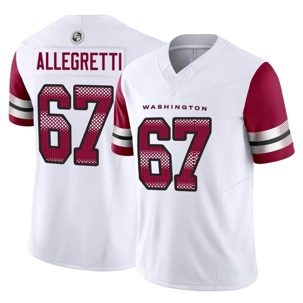 Men's Washington Commanders Nick Allegretti Nike Vapor F.U.S.E. Limited White Jersey Men's Washington Commanders Nick Allegretti Nike Vapor F.U.S.E. Limited White Jersey