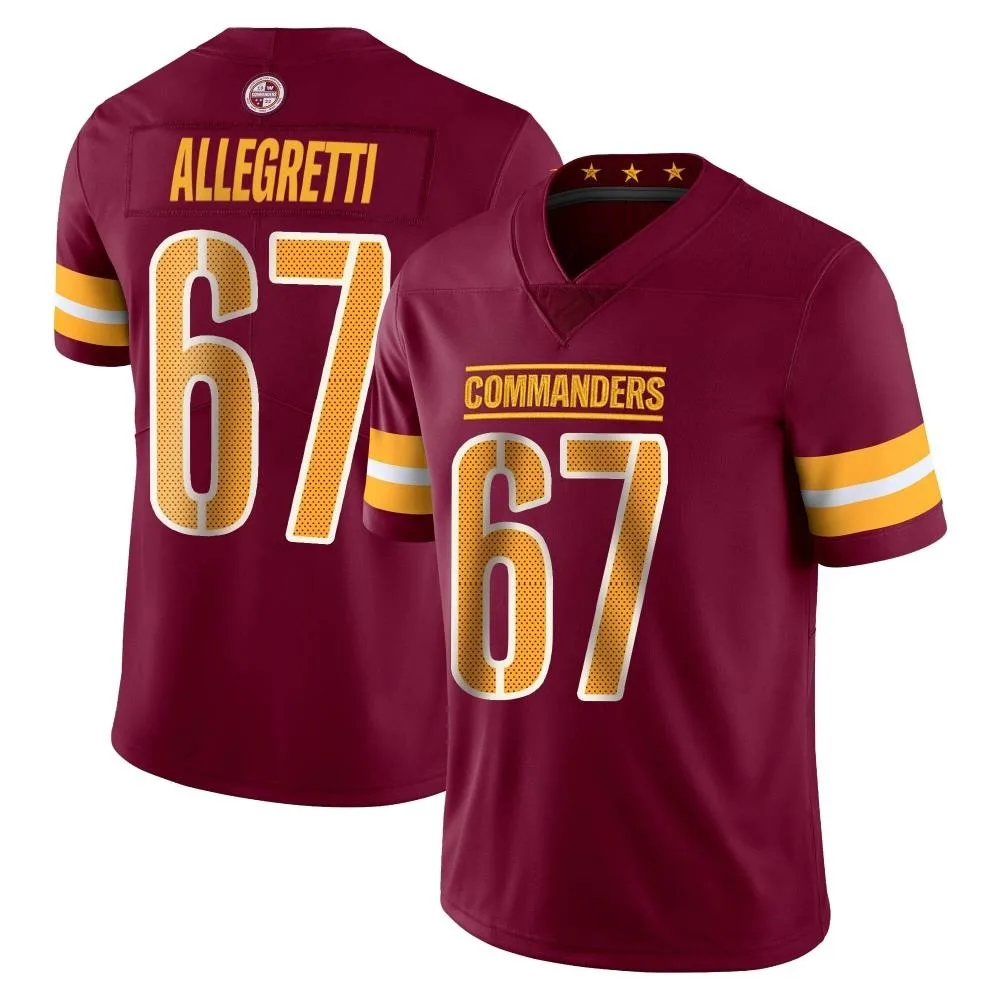 Youth Washington Commanders Nick Allegretti Nike Vapor Burgundy Limited Jersey Youth Washington Commanders Nick Allegretti Nike Vapor Burgundy Limited Jersey