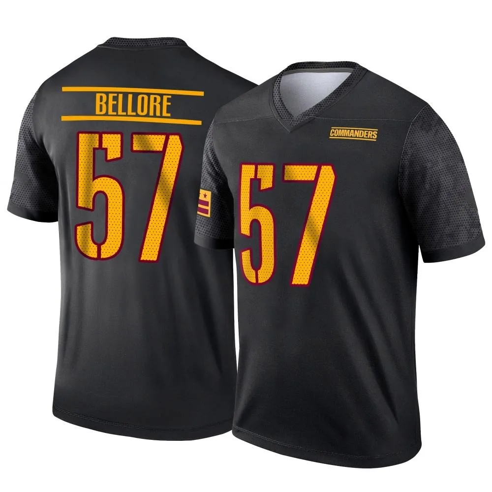 Men's Washington Commanders Nick Bellore Nike Alternate Legend Black Jersey Men's Washington Commanders Nick Bellore Nike Alternate Legend Black Jersey