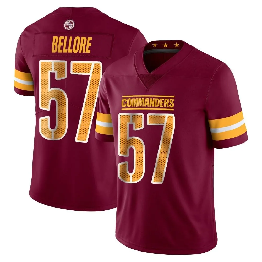 Men's Washington Commanders Nick Bellore Nike Vapor Burgundy Limited Jersey Men's Washington Commanders Nick Bellore Nike Vapor Burgundy Limited Jersey
