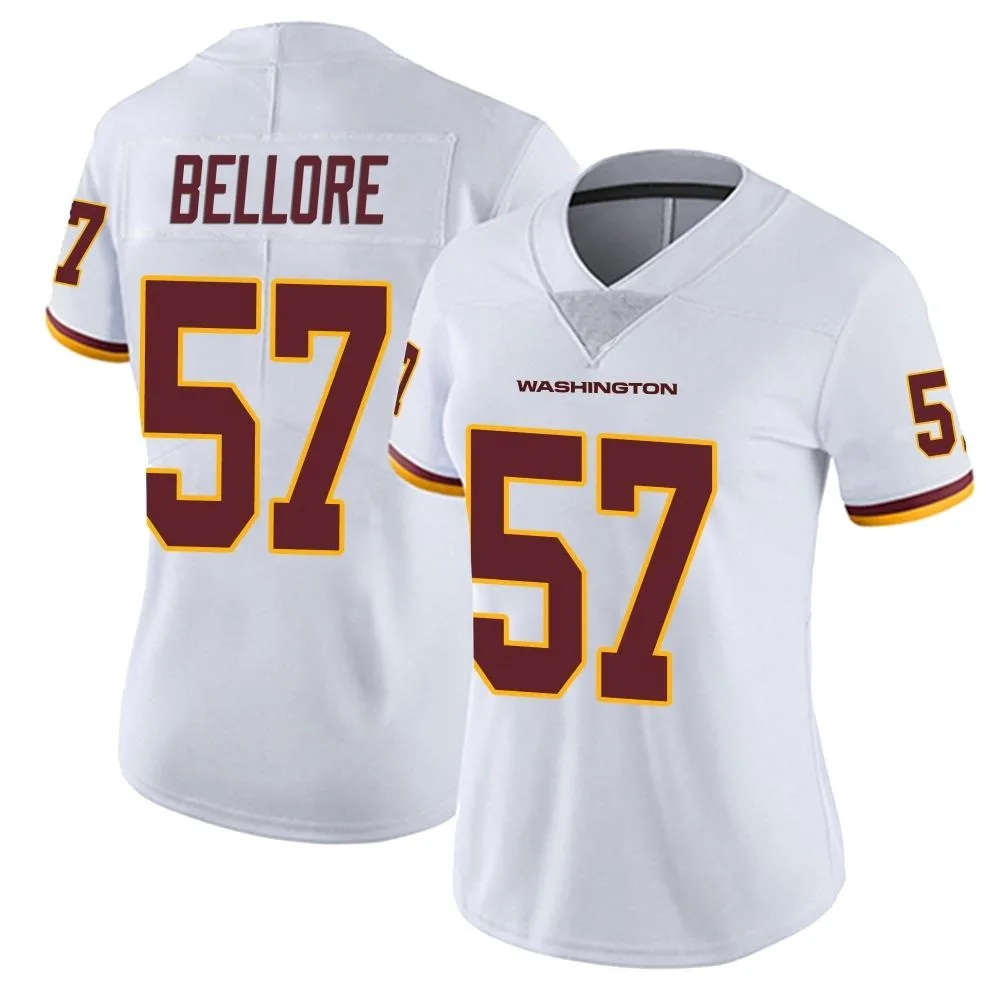 Women's Washington Commanders Nick Bellore Nike Vapor Untouchable Limited White Jersey Women's Washington Commanders Nick Bellore Nike Vapor Untouchable Limited White Jersey