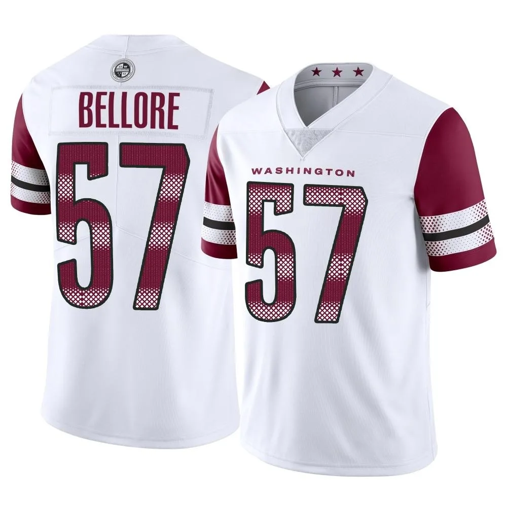 Youth Washington Commanders Nick Bellore Nike Vapor Limited White Jersey Youth Washington Commanders Nick Bellore Nike Vapor Limited White Jersey