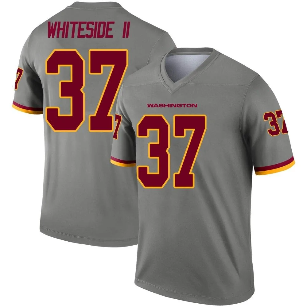 Men's Washington Commanders Nick Whiteside Ii Nike Inverted Legend Gray Jersey Men's Washington Commanders Nick Whiteside Ii Nike Inverted Legend Gray Jersey