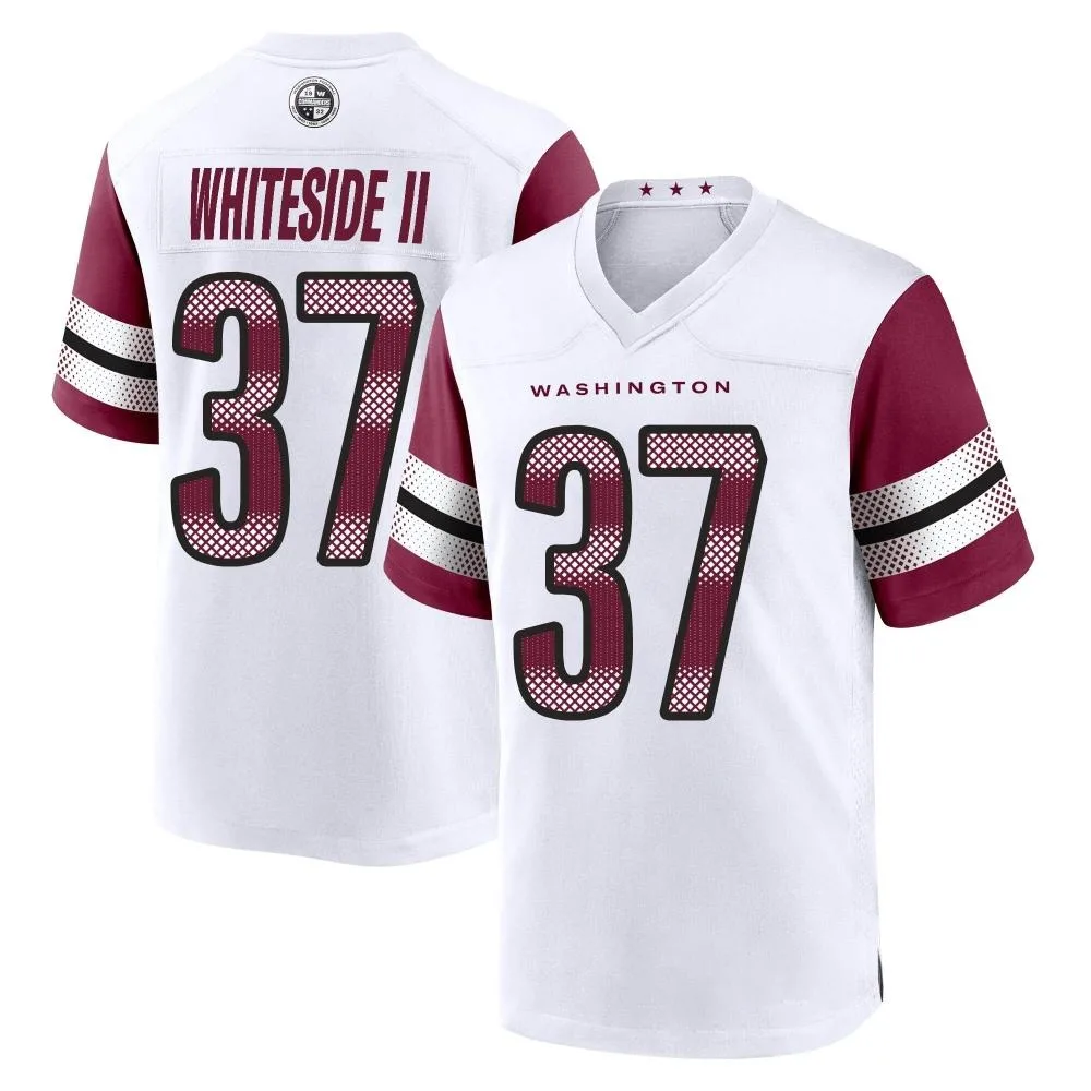 Men's Washington Commanders Nick Whiteside Ii Nike Game White Jersey Men's Washington Commanders Nick Whiteside Ii Nike Game White Jersey