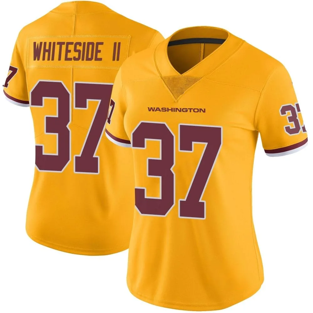 Women's Washington Commanders Nick Whiteside Ii Nike Color Rush Limited Gold Jersey Women's Washington Commanders Nick Whiteside Ii Nike Color Rush Limited Gold Jersey