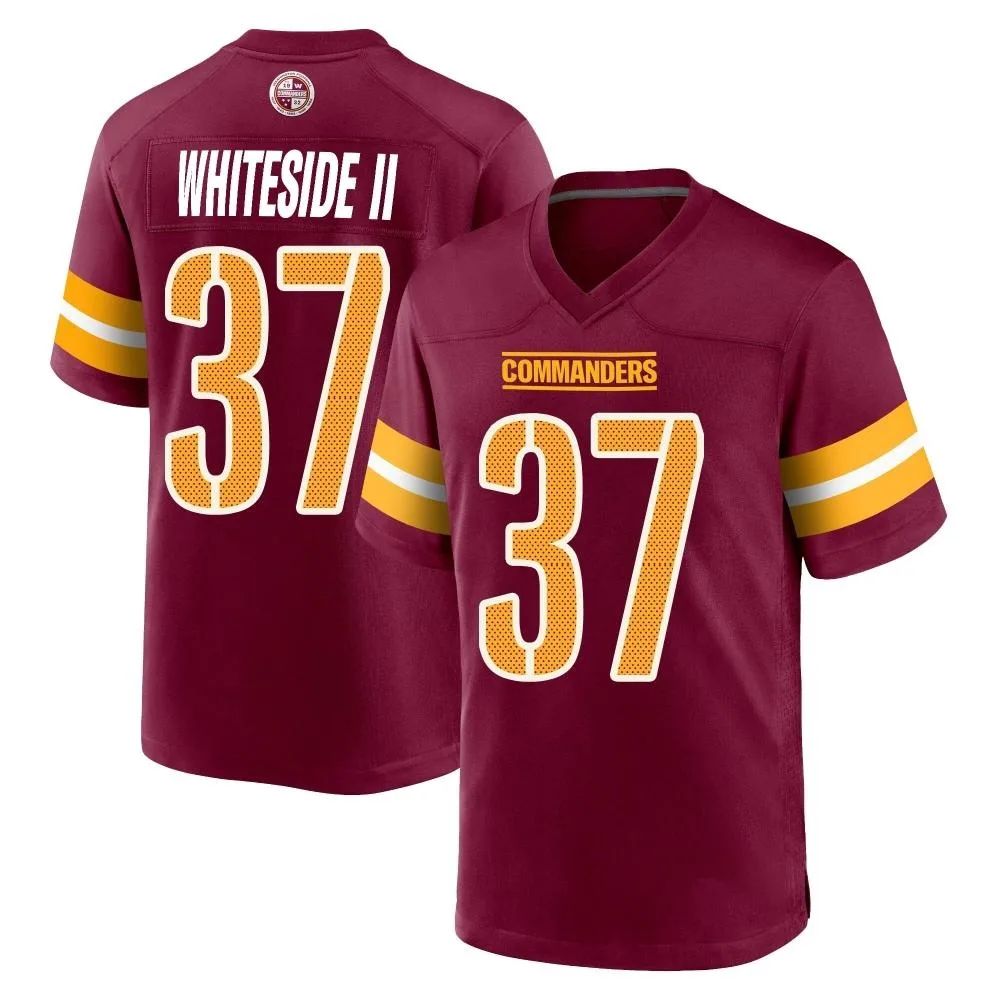 Youth Washington Commanders Nick Whiteside Ii Nike Burgundy Game Jersey Youth Washington Commanders Nick Whiteside Ii Nike Burgundy Game Jersey