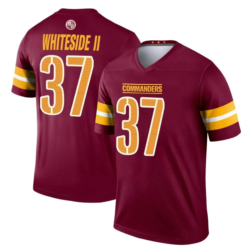 Youth Washington Commanders Nick Whiteside Ii Nike Burgundy Legend Jersey Youth Washington Commanders Nick Whiteside Ii Nike Burgundy Legend Jersey