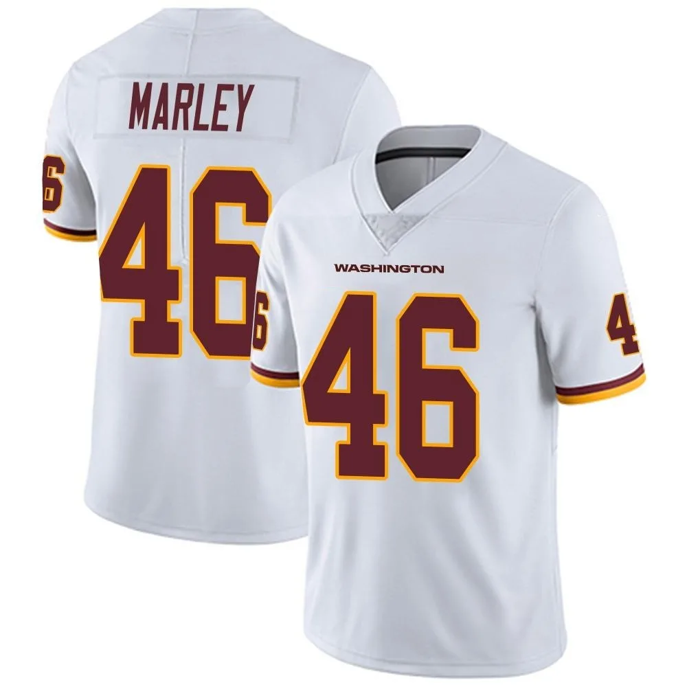 Men's Washington Commanders Nico Marley Nike Vapor Untouchable Limited White Jersey Men's Washington Commanders Nico Marley Nike Vapor Untouchable Limited White Jersey
