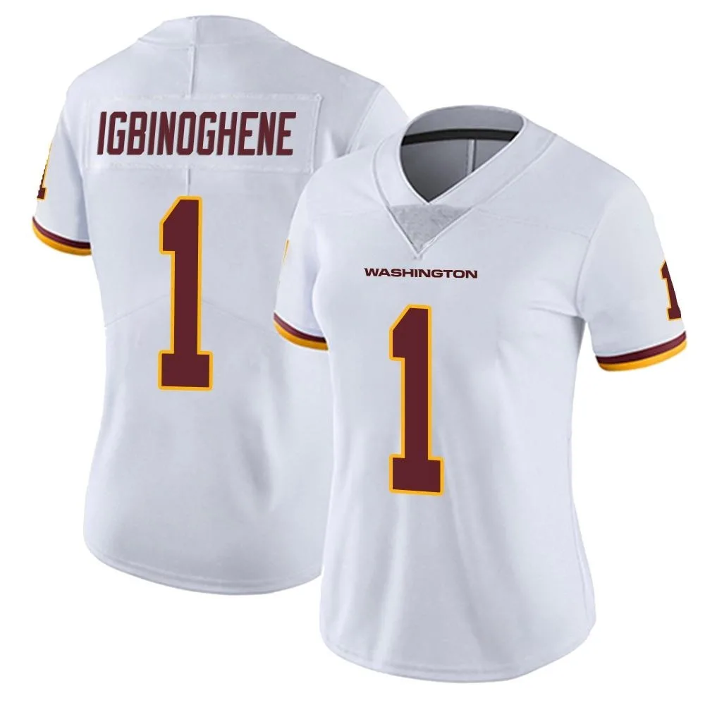 Women's Washington Commanders Noah Igbinoghene Nike Vapor Untouchable Limited White Jersey Women's Washington Commanders Noah Igbinoghene Nike Vapor Untouchable Limited White Jersey