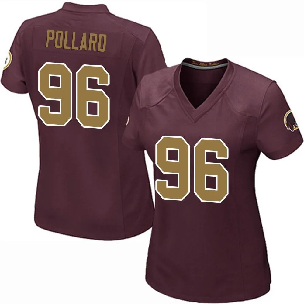 Women's Washington Commanders Norell Pollard Nike Burgundy Alternate Game Jersey Women's Washington Commanders Norell Pollard Nike Burgundy Alternate Game Jersey