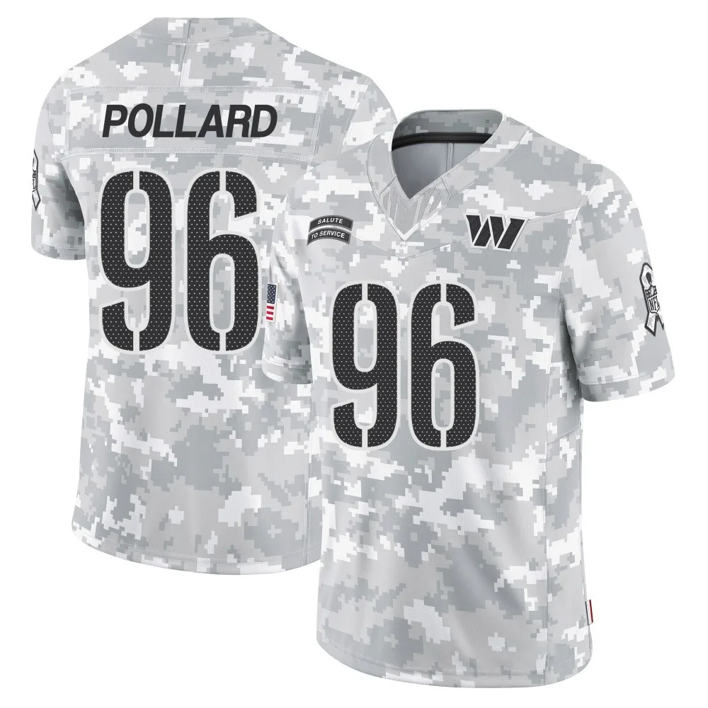 Youth Washington Commanders Norell Pollard Nike 2024 Salute to Service Limited Arctic Camo Jersey Youth Washington Commanders Norell Pollard Nike 2024 Salute to Service Limited Arctic Camo Jersey
