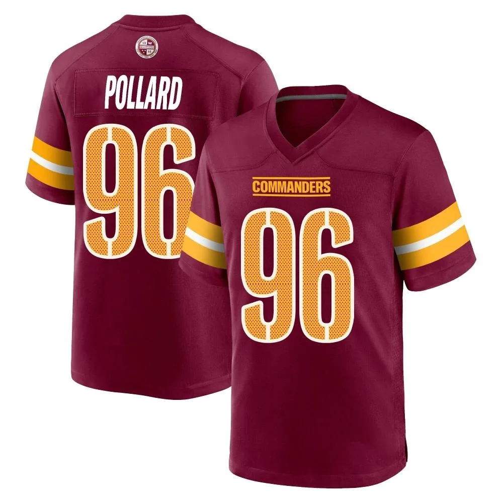 Youth Washington Commanders Norell Pollard Nike Burgundy Game Jersey Youth Washington Commanders Norell Pollard Nike Burgundy Game Jersey