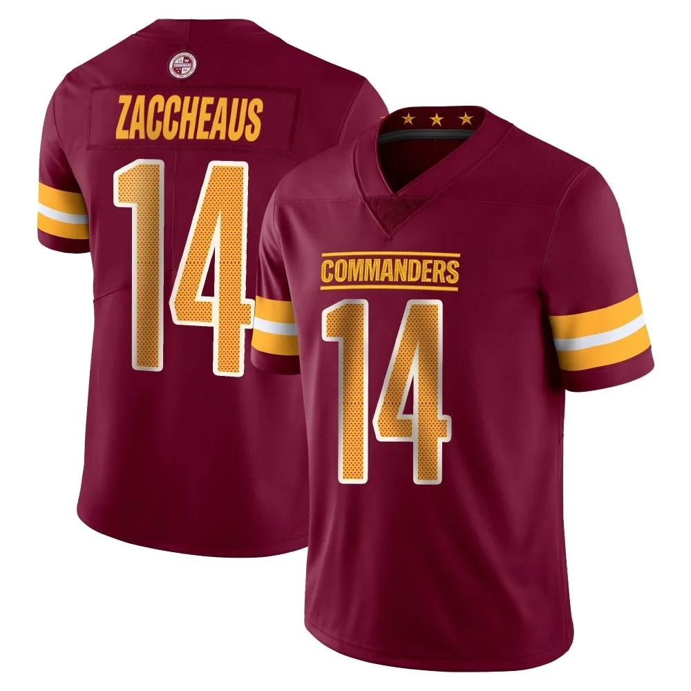 Youth Washington Commanders Olamide Zaccheaus Nike Vapor Burgundy Limited Jersey Youth Washington Commanders Olamide Zaccheaus Nike Vapor Burgundy Limited Jersey