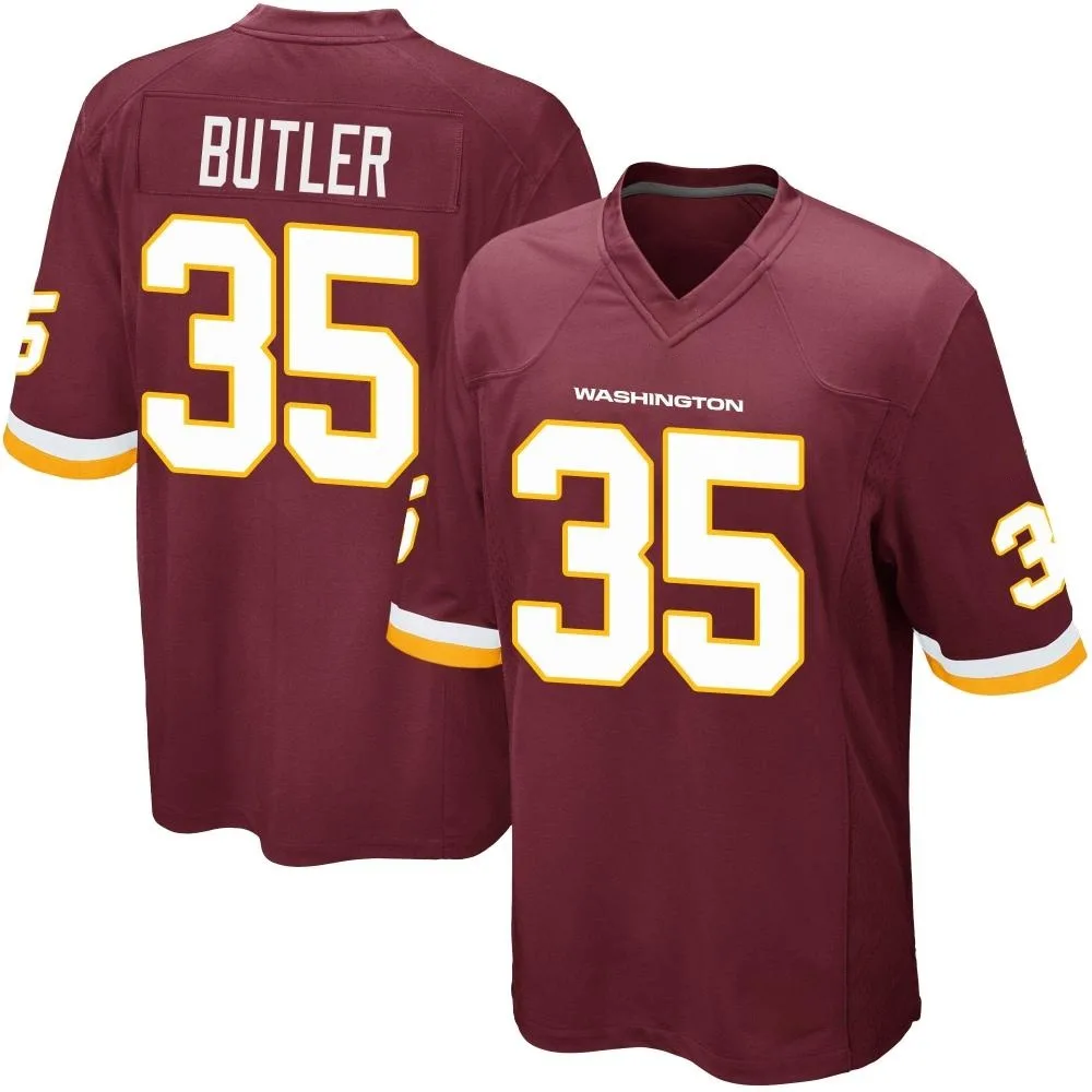 Youth Washington Commanders Percy Butler Nike Burgundy Team Color Game Jersey Youth Washington Commanders Percy Butler Nike Burgundy Team Color Game Jersey