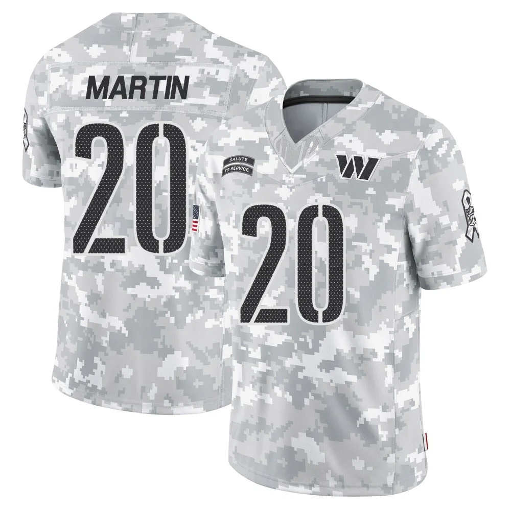 Men's Washington Commanders Quan Martin Nike 2024 Salute to Service Limited Arctic Camo Jersey Men's Washington Commanders Quan Martin Nike 2024 Salute to Service Limited Arctic Camo Jersey