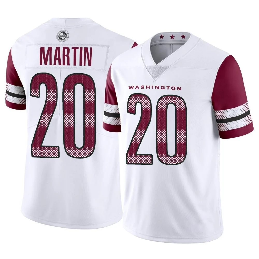 Men's Washington Commanders Quan Martin Nike Vapor Limited White Jersey Men's Washington Commanders Quan Martin Nike Vapor Limited White Jersey