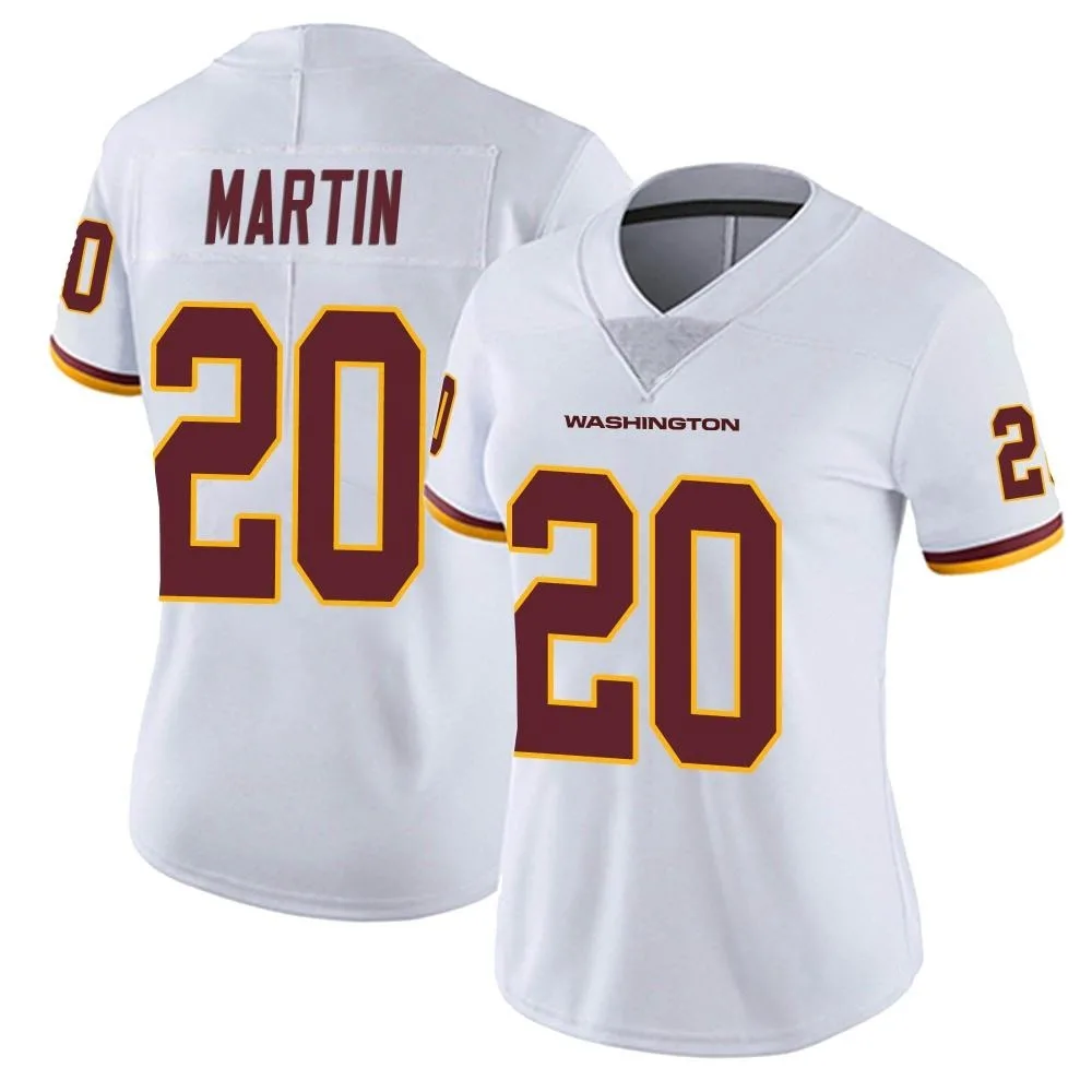 Women's Washington Commanders Quan Martin Nike Vapor Untouchable Limited White Jersey Women's Washington Commanders Quan Martin Nike Vapor Untouchable Limited White Jersey
