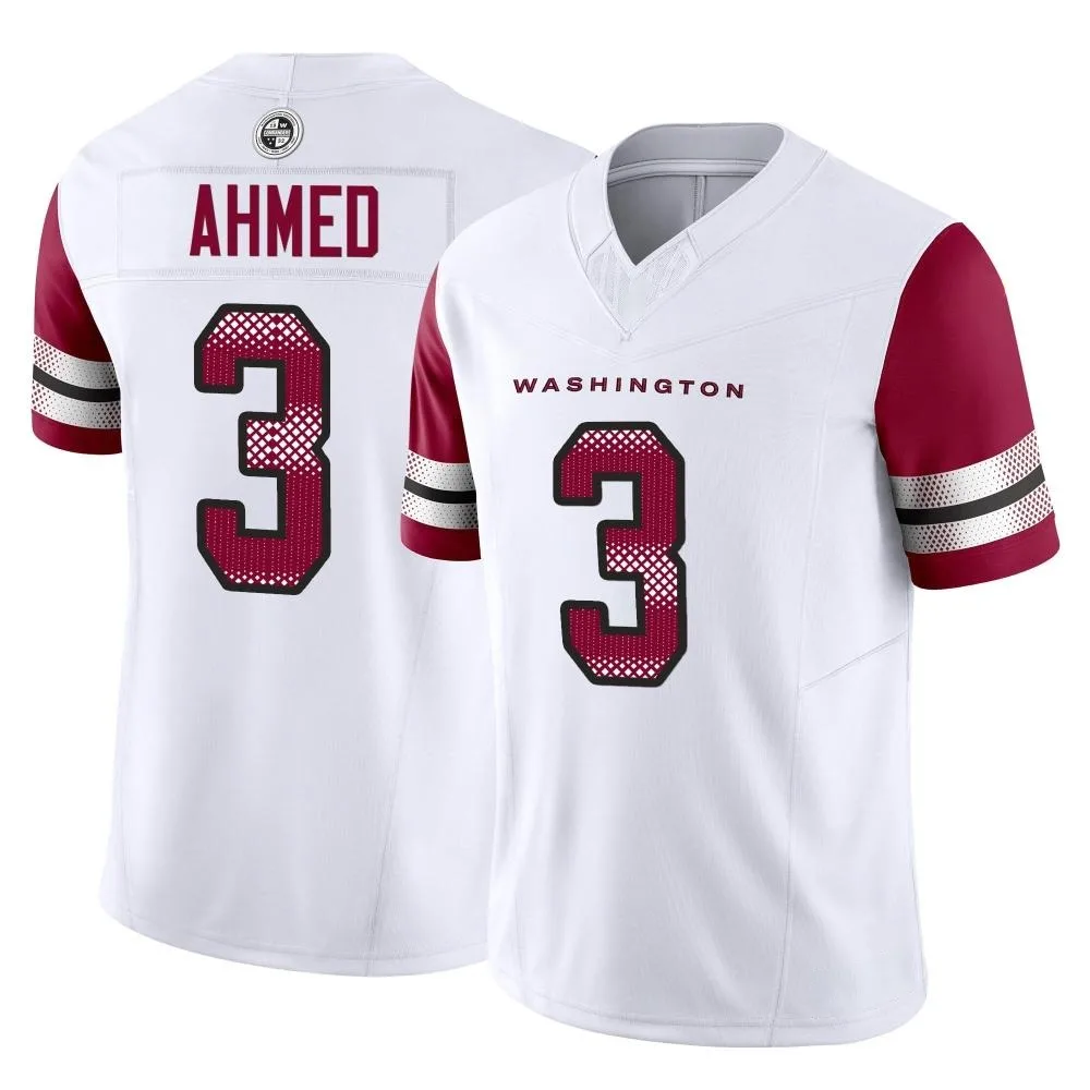 Youth Washington Commanders Ramiz Ahmed Nike Vapor F.U.S.E. Limited White Jersey Youth Washington Commanders Ramiz Ahmed Nike Vapor F.U.S.E. Limited White Jersey