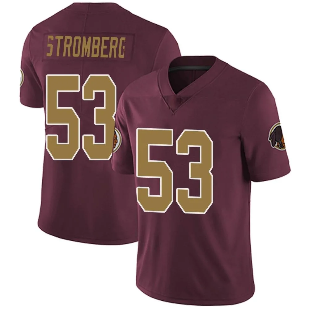 Men's Washington Commanders Ricky Stromberg Nike Burgundy Alternate Vapor Untouchable Limited Jersey Men's Washington Commanders Ricky Stromberg Nike Burgundy Alternate Vapor Untouchable Limited Jersey