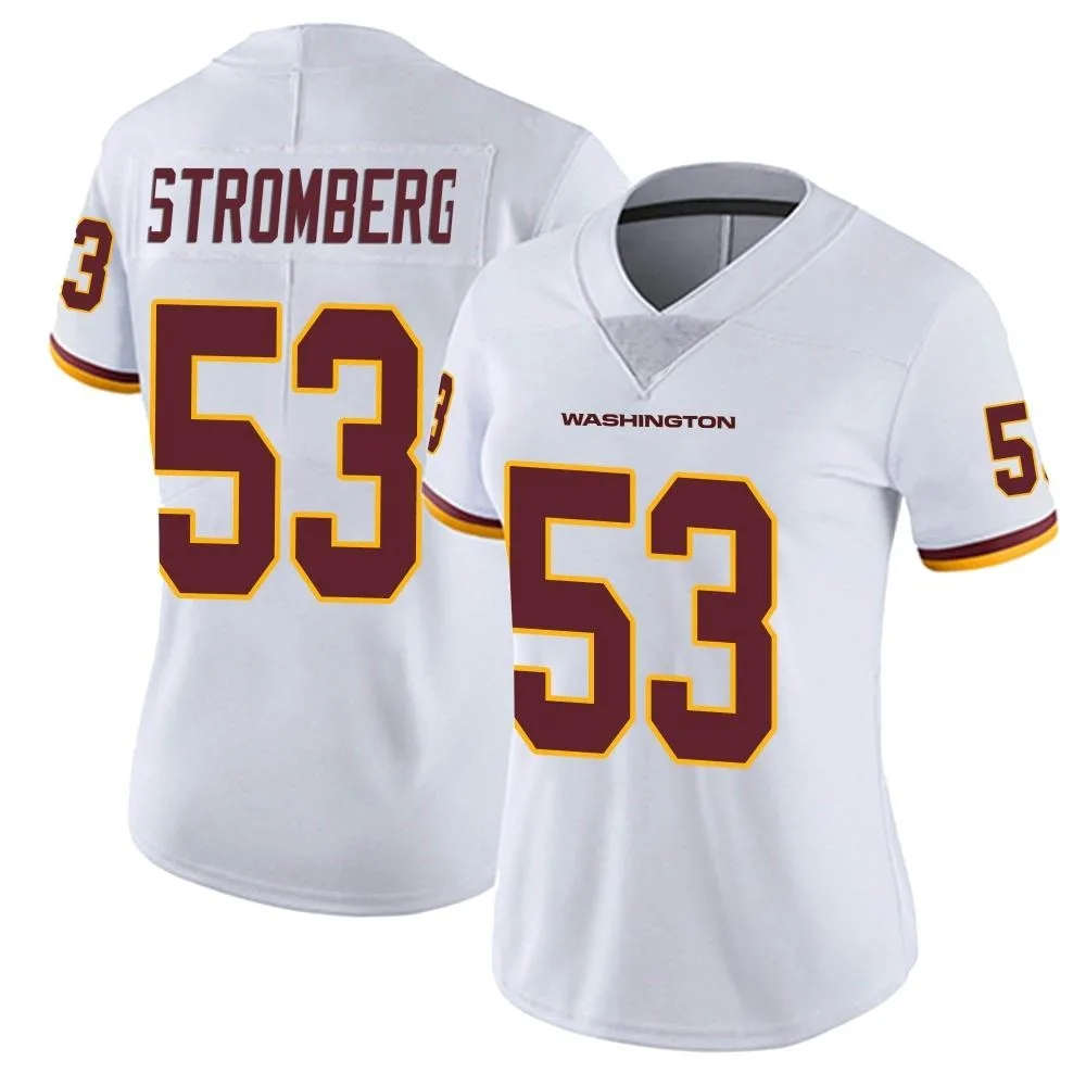 Women's Washington Commanders Ricky Stromberg Nike Vapor Untouchable Limited White Jersey Women's Washington Commanders Ricky Stromberg Nike Vapor Untouchable Limited White Jersey